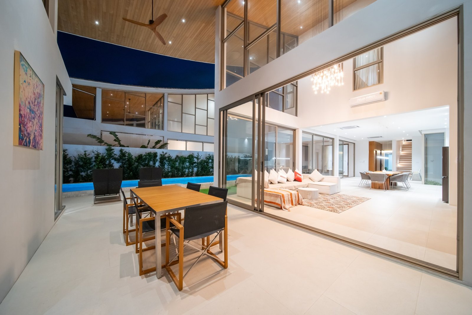 Private indoor–outdoor spaces