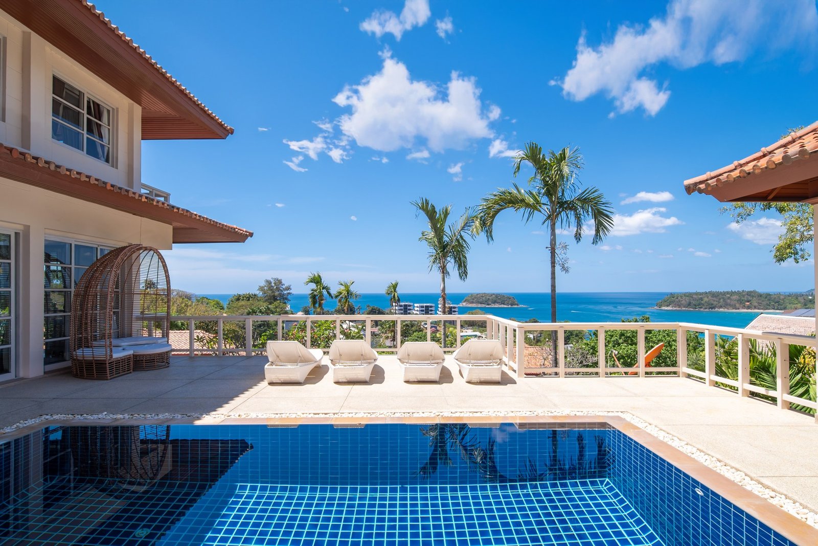 Villa Mawj and its private pool